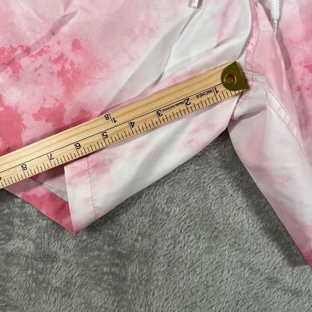 Calvin Klein Swim Trunks Mens Medium Pink Tie Dye‎ 7